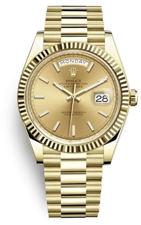 rolex day date service cost